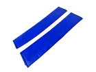 02 Capa Protetor Cinto Segurança Adulto Infantil Cor Azul