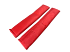 2 Capa Protetor Cinto Segurança Adulto Infantil Cor Vermelho