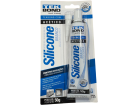 Cola Silicone Acético Branco 50g Tek Bond Vedação Reparos Pias Box Banheiras