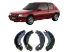 Lona Patim Sapata Freio com Lona Traseira MAZZICAR 205 1992 até 1998