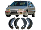 Lona Patim Sapata Freio com Lona Traseira MAZZICAR ZX 1992 até 1998