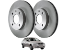 Par Disco de Freio Dianteira TRW para Corsa 1.0 1.4 8V 2003 até 2012 RCDI05800