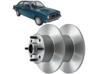 Disco de Freio Dianteira MDS para Chevrolet Chevette 1980 até 1994