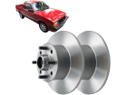 Disco de Freio Dianteira MDS para Chevrolet Chevy 500 1983 até 1995