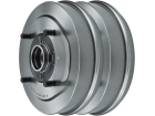 Tambor de Freio Traseira MDS para Chevrolet Trafic 2.1 2.2 8V 1991 até 1998