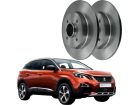 Disco de Freio Traseira HIPPER FREIOS para Peugeot 3008 1.6 16V 2011 até 2023