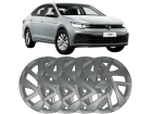 Jogo Calota GRID para Volkswagen Virtus 2018 até 2024 Aro 15 Parafusado