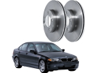 Disco de Freio MDS BMW 325i 2.5 1992 até 1995 Ventilado
