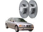 Disco de Freio MDS BMW 328i 2.8 1993 até 2000 Ventilado