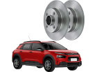 Disco de Freio Traseira HIPPER FREIOS para Citroen C4 Cactus 1.6 16V 2019 até 2024