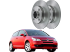 Disco de Freio Traseira HIPPER FREIOS para Citroen C4 1.6 2.0 16V 2004 até 2014