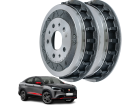 Tambor de Freio Traseira HIPPER FREIOS para Fiat Fastback 1.3 16V 2023 até 2024