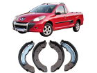 Lona Patim Sapata Freio com Lona Traseiro SYL Peugeot Hoggar 2010 Sistema Lucas