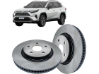 Disco de Freio Dianteira MDS para Toyota Rav4 2.5 16V 2019 até 2023