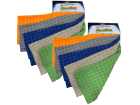 Kit 10 Panos de Microfibra 28x28 Cores Sortidas Para Água e Poeira