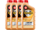 Kit 4 Óleo para Motor TEXACO 10w40 Semissintético 1 Litro API SP