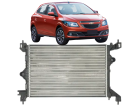 Radiador de Água IRB para Chevrolet Onix 1.0 1.4 Manual 2013 até 2016 Com Ar