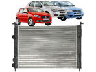 Radiador de Água MAK para Fiat Palio 1.0 1.3 16V 1.0 1.3 1.4 1.8 8V FIRE POWERTRAIN 2001 até 2017