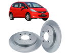 Disco de Freio Traseira HIPPER FREIOS para Honda Fit 1.5 16V 2010 até 2014 239mm