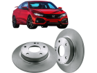Disco de Freio Traseira MDS para Honda Civic 1.5 2.0 16V 2017 até 2024