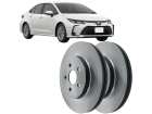 Disco de Freio Dianteira MDS para Toyota Corolla 1.8 2.0 16V ALTIS ALTIS HYBRID ALTIS HYBRID PREMIUM ALTIS PREMIUM 2020 até 2024