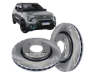 Disco de Freio Dianteira MDS para Citroen C3 1.0 6V 1.6 16V 1.0 12V 2023 até 2025