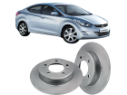 Disco de Freio Traseira MDS para Hyundai Elantra 1.8 2.0 16V 2011 até 2018