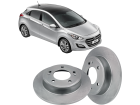 Disco de Freio Traseira MDS para Hyundai i30 1.6 1.8 16V 2013 até 2016