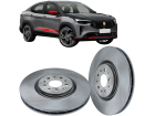Disco de Freio Dianteira MDS para Fiat Fastback 1.3 16V 2023 até 2025