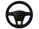 Capa de Volante Preta 42cm Antiderrapante P/ Volantes de Vans