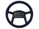 Capa De Volante Preta 45CM Antiderrapante P/ Volantes de Caminhões e Ônibus