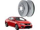 Disco de Freio Dianteira HIPPER FREIOS para Kia Cerato 1.6 2.0 16V 2006 até 2013