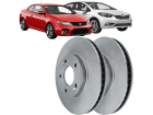 Disco de Freio Dianteira HIPPER FREIOS para Kia Cerato 1.6 2.0 16V 2006 até 2013