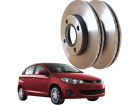 Disco de Freio Dianteira HIPPER FREIOS para Chery Celer 1.5 16V 2013 até 2018