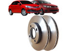 Disco de Freio Dianteira HIPPER FREIOS para Chery Celer 1.5 16V 2013 até 2018