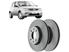 Disco de Freio Dianteira MDS para Renault Logan 1.6 16V 2008 até 2013