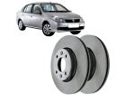 Disco de Freio Dianteira MDS para Renault Symbol 1.6 16V 2009 até 2013