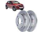 Disco de Freio Dianteira MDS para Renault Kwid 1.0 12V 2018 até 2025
