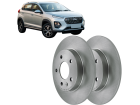 Disco de Freio Traseira HIPPER FREIOS para Chery Tiggo 3X 1.0 12V 2022 até 2023