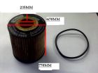 Filtro de Óleo WEGA Ford EcoSport 2.0 16V DURATEC 2003 até 2004