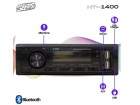 Rádio Automotivo AM FM MP3 Player Hitech HT-1400